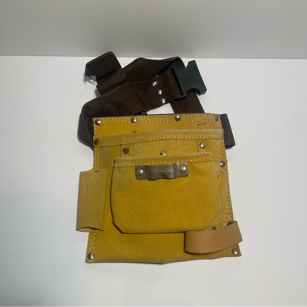 Tapeholder Men's Yellow and Brown Belt Bag